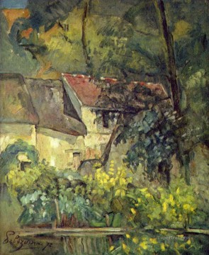 ポール・セザンヌ Painting - オーヴェールのペール・ラクロワの家 ポール・セザンヌ